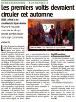 Les premiers Voltîs devraient circuler cette automne